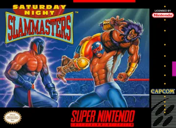 Saturday Night Slam Masters (USA) box cover front